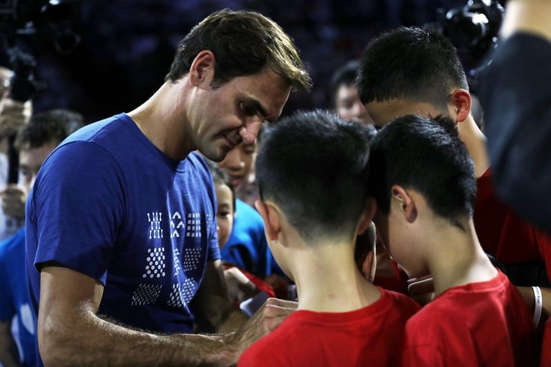 Roger Federer's 4 kids sign up for tennis training camp