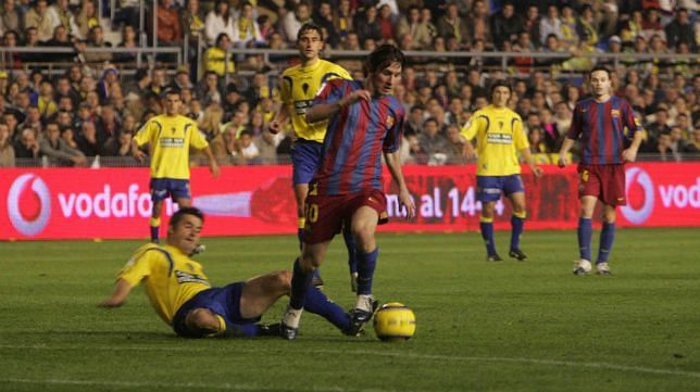 Lionel Messi will have the chance to score against Cadiz next season.