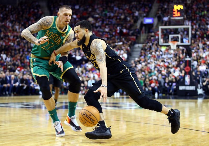 Fred VanVleet in action for the Toronto Raptors