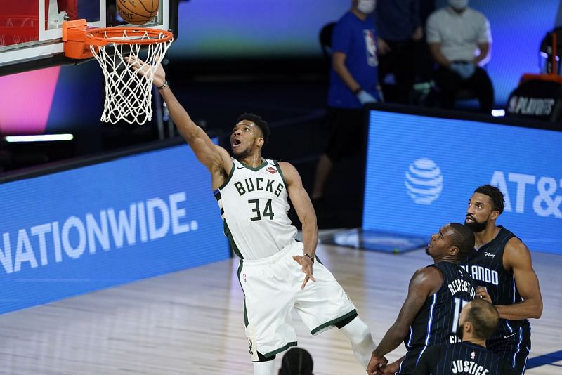 Giannis Antetokounmpo will look to lead the Milwaukee Bucks to the second round with a win tonight