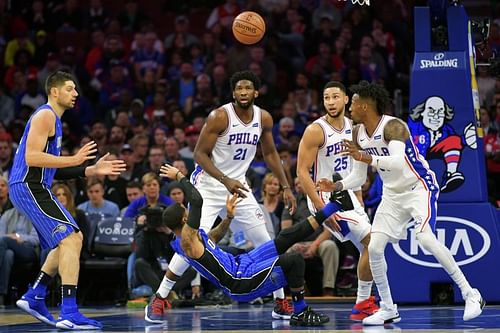 The Philadelphia 76ers take on the Orlando Magic on Friday