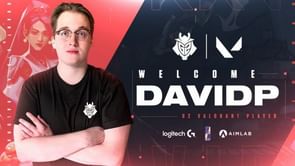 Valorant: G2 Esports finally signs davidp to their roster