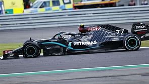 Bottas rues Silverstone misfortune after costly late puncture