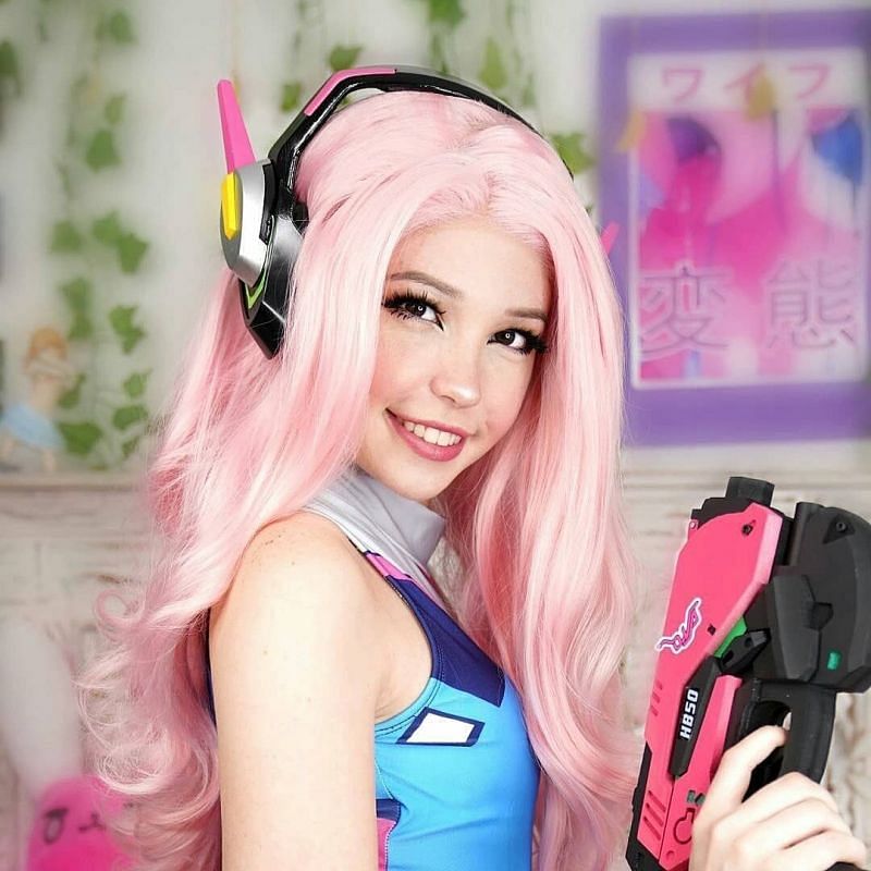 Pink belle hair delphine British 'gamer