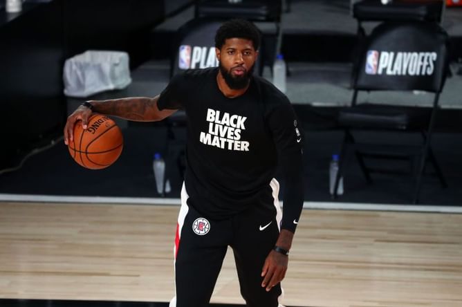 'His presence as a successful black man has been very helpful' - Paul George praises coach Doc Rivers for role in paving the way for NBA restart