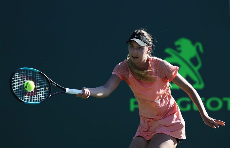 Oceane Dodin at Miami Open 2018