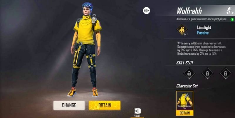 Free Fire: Full list of all character names
