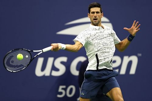 Novak Djokovic at the US Open