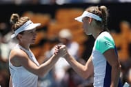 Simona Halep beat Elise Mertens at the Australian Open this year