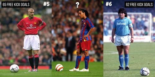 10 Greatest Free Kick Takers Of All Time
