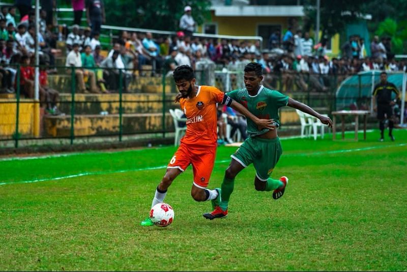 FC Goa Development team captain Leandro (L) has been called up to the senior side