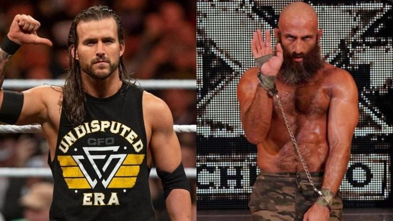 Adam Cole (left); Tommaso Ciampa (right)