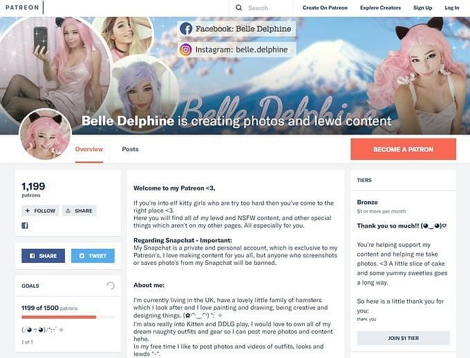 Belle Delphine The Story Of A School Dropout Turned Internet Star
