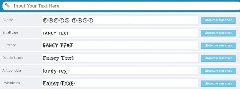 How To Get Special Font Names In Free Fire