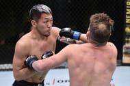 Takashi Sato didn't need a long time to earn his second UFC win when he KO'd Jason Witt in under a minute