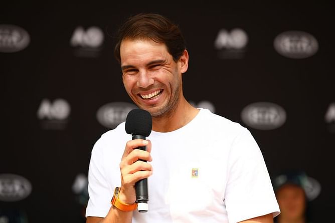 Rafael Nadal sent a message of support to Sevilla FC just before their triumphant Europa League final
