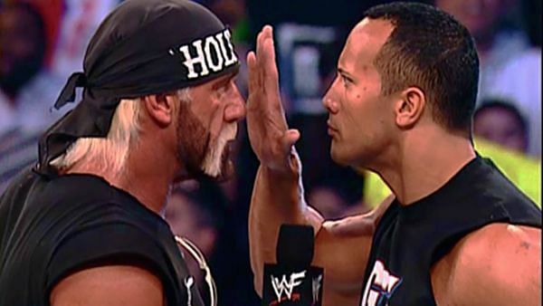 The Rock vs Hulk Hogan 