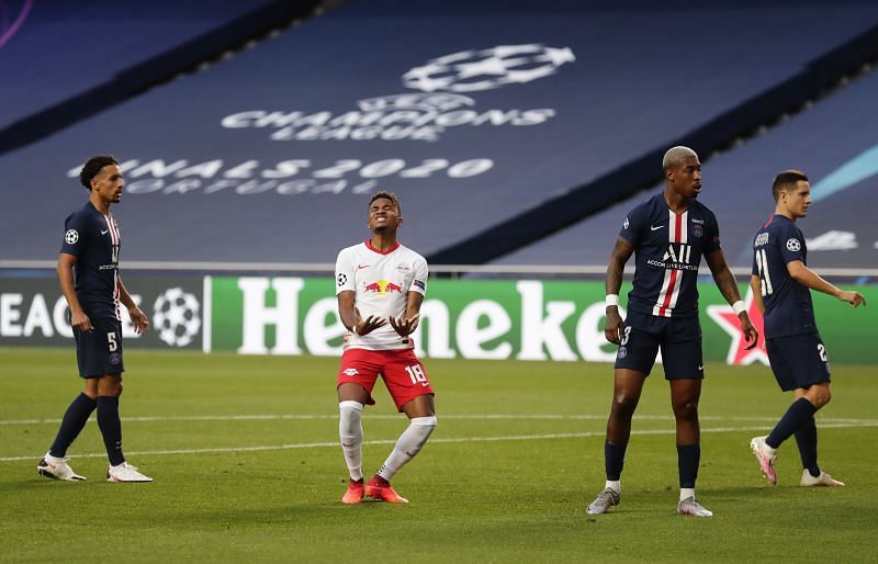 Nkunku had a golden opportunity to haunt PSG- where he was a player for three years, but was frustrating