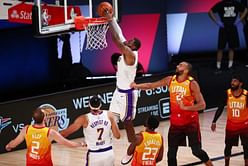 LA Lakers 116 - 108 Utah Jazz: Twitter sings praises of Anthony Davis for 40-point game, trolls Jordan Clarkson| NBA 2019-20