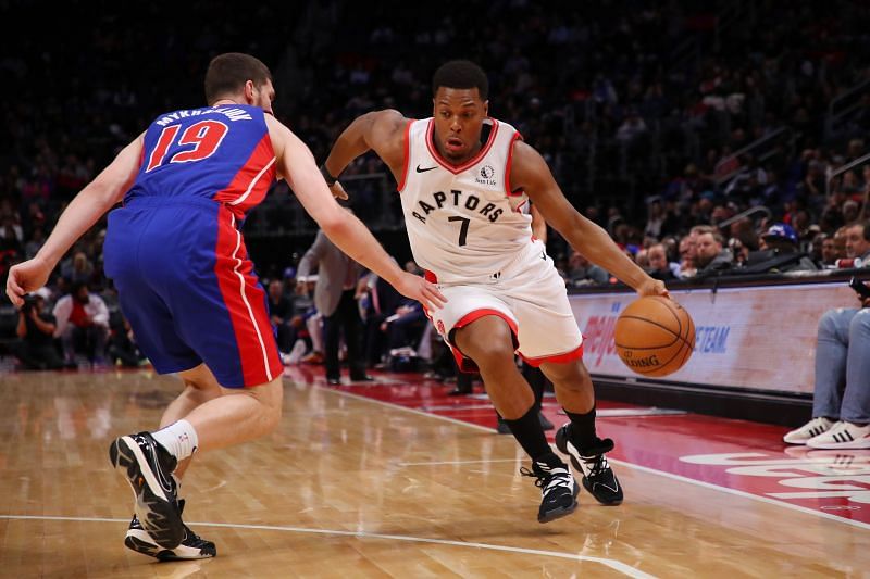 Kyle Lowry against the Detroit Pistons in December, 2019
