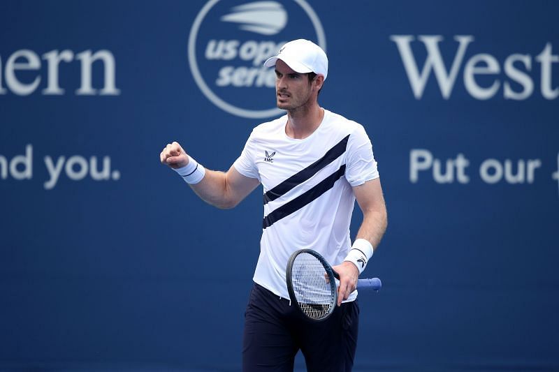 Andy Murray at the 2020 Western &amp; Southern Open