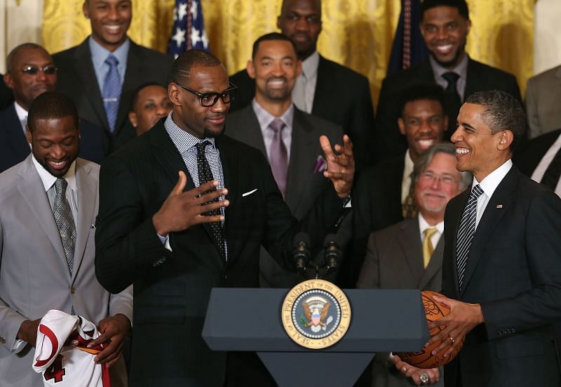 President Barack Obama&#039;s advice helped the players decide to continue the NBA season
