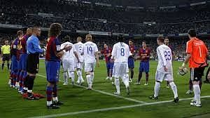 Barcelona gave Real Madrid a guard of honour