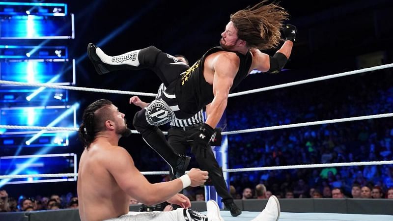 Andrade met his match at the hands of AJ Styles