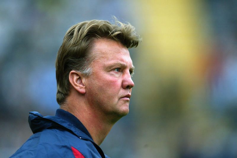 Louis van Gaal manager of Barcelona