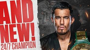 Akira Tozawa wins the 24/7 Championship on Monday Night RAW