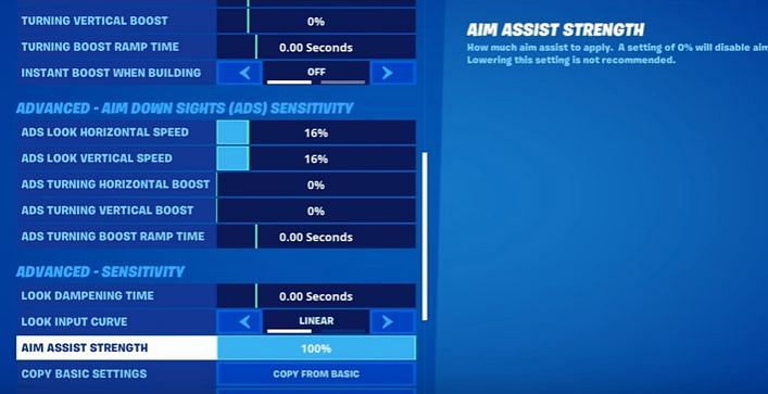 How To Turn Off Aim Assist In Fortnite Business
