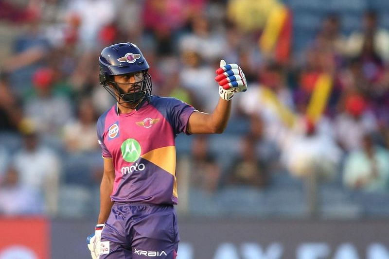 Rahul Tripathi smashed a 52-ball 93 against KKR in IPL 2017. Credits: IPLT20.com