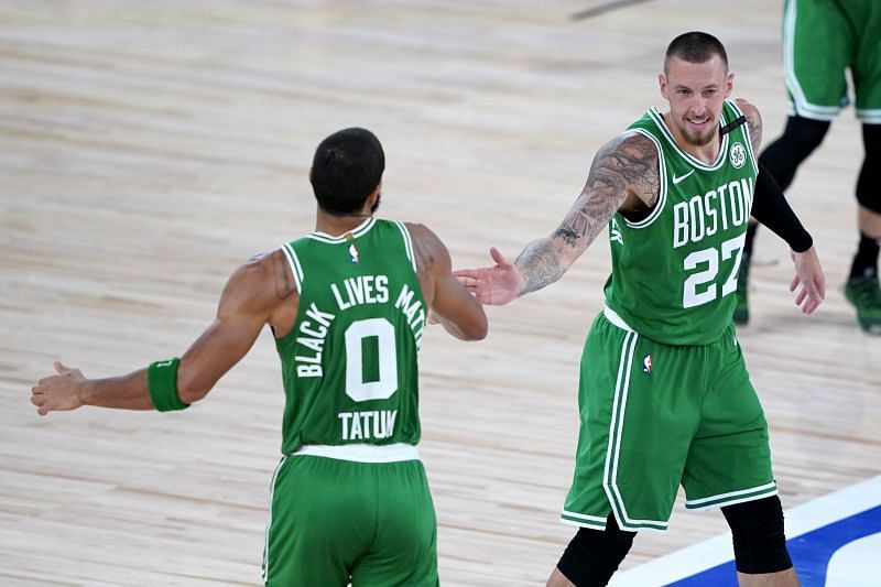 The Boston Celtics led the entire game