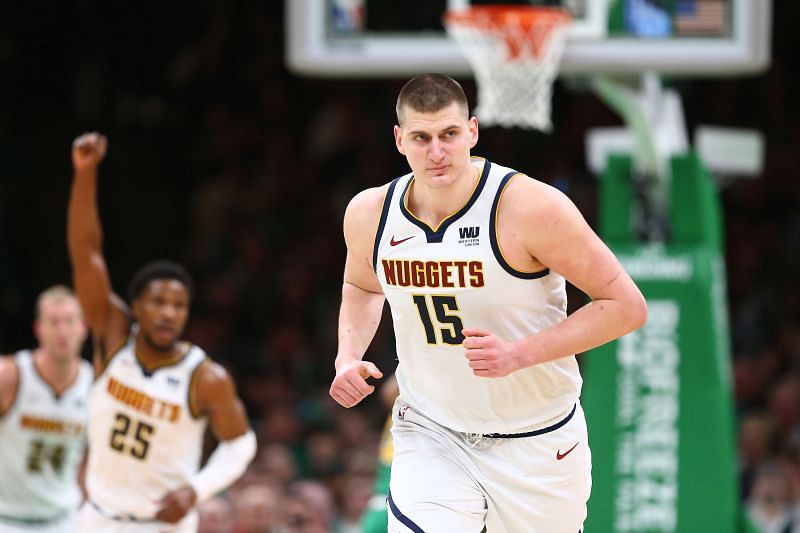 Nikola Jokic in action for the Denver Nuggets