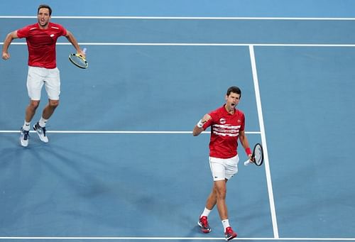 Novak Djokovic will play in the Cincinnati men's doubles tournament