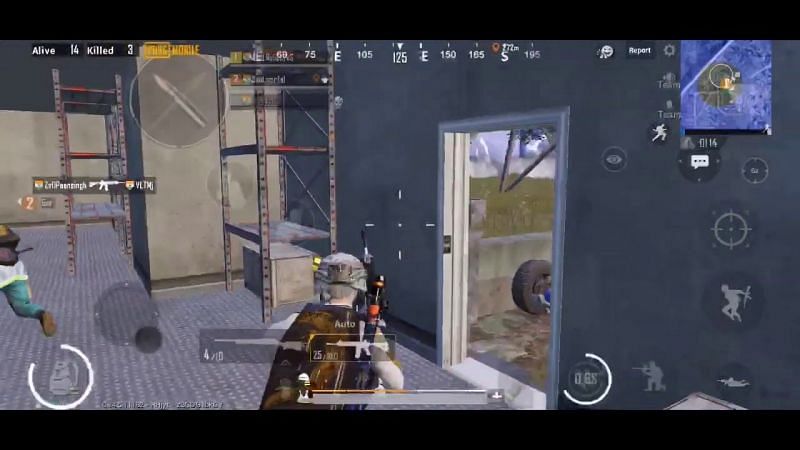 Soul Regaltos during a game in PUBG Mobile