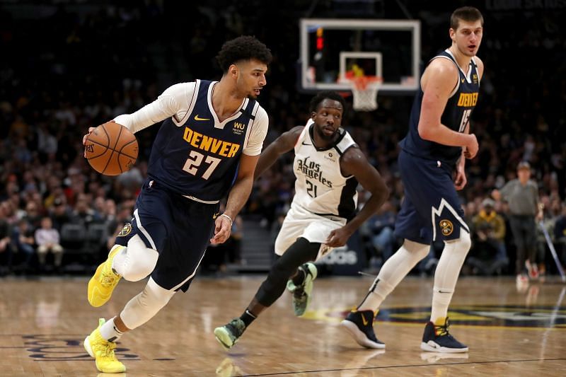 Jamal Murray in action for the Denver Nuggets
