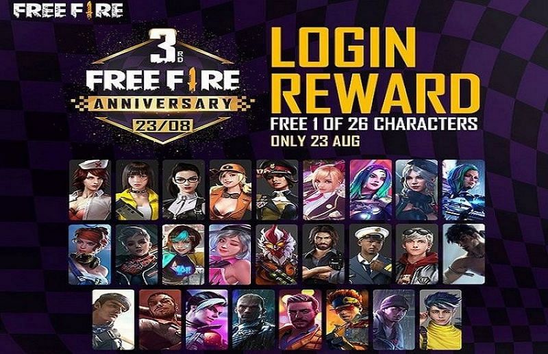 Free Fire 3rd Anniversary: Missions and rewards explained