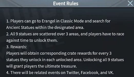 Rules of the Event