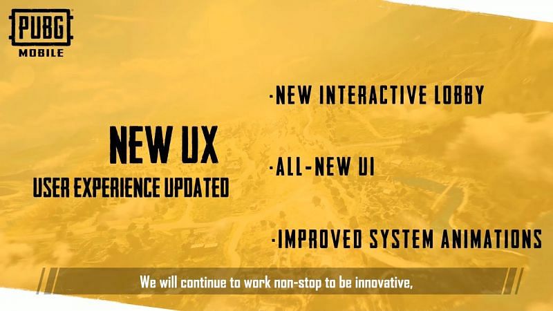 New UX (User Experience)