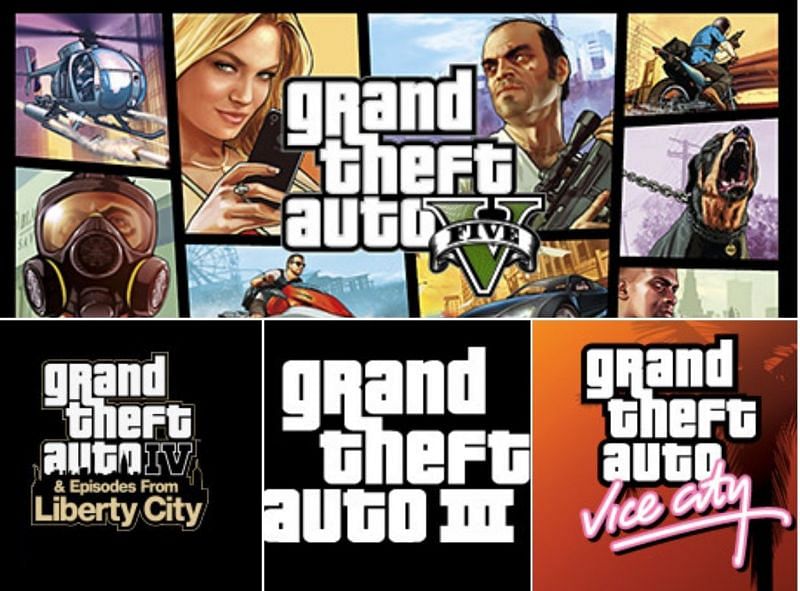 Size of every GTA game (Picture Source: Steam)