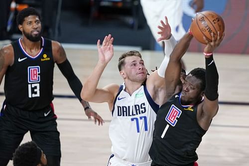 Luka Doncic will be hoping to lead the Dallas Mavericks to a series lead against the LA Clippers