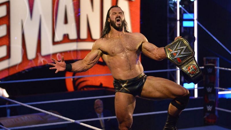 Drew McIntyre won the WWE Championship in the main event of WrestleMania 36