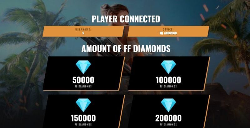 Free Fire online diamond generator: Real or fake?