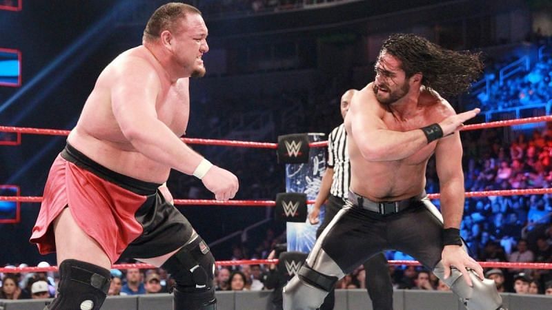 Samoa Joe vs Seth Rollins