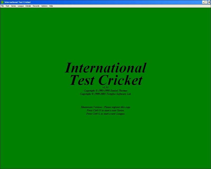International Test Cricket. Image: Softonic.