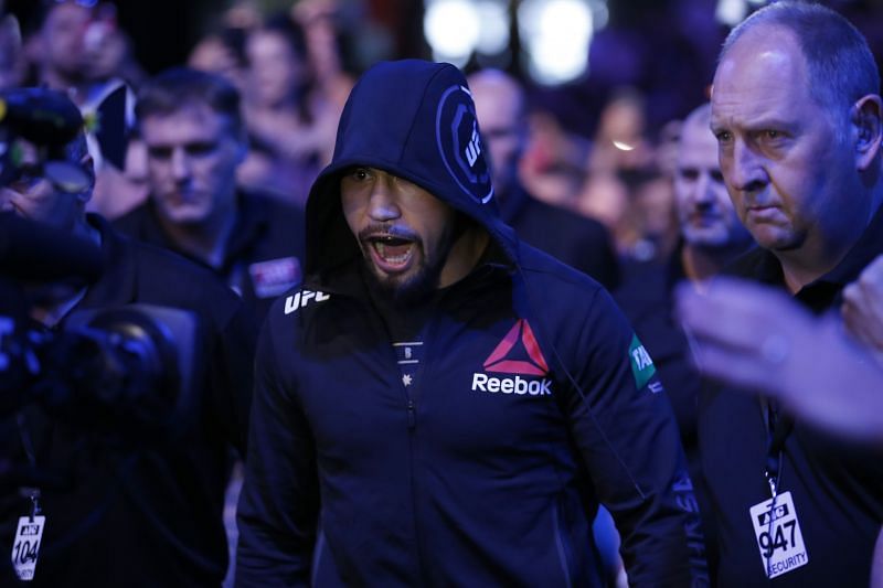 Robert Whittaker is looking to earn his shot to the title fight as soon as possible