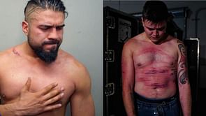 Dominik in awful condition backstage after kendo stick attack, Andrade's heartfelt reaction