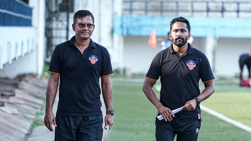 Clifford Miranda and Derrick Pereira were handed the FC Goa reins in the later stages of the 2019-20 ISL (Credits: Yahoo UK)