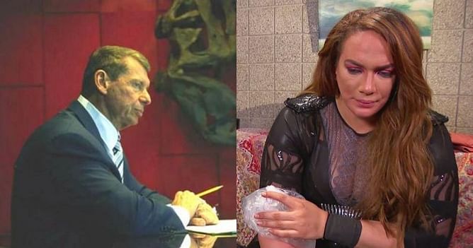 Nia Jax comments on having a meeting with Vince McMahon after getting fined
